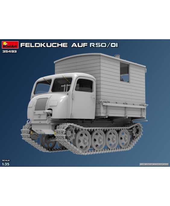 MiniArt Feldküche Auf RSO/01 1/35