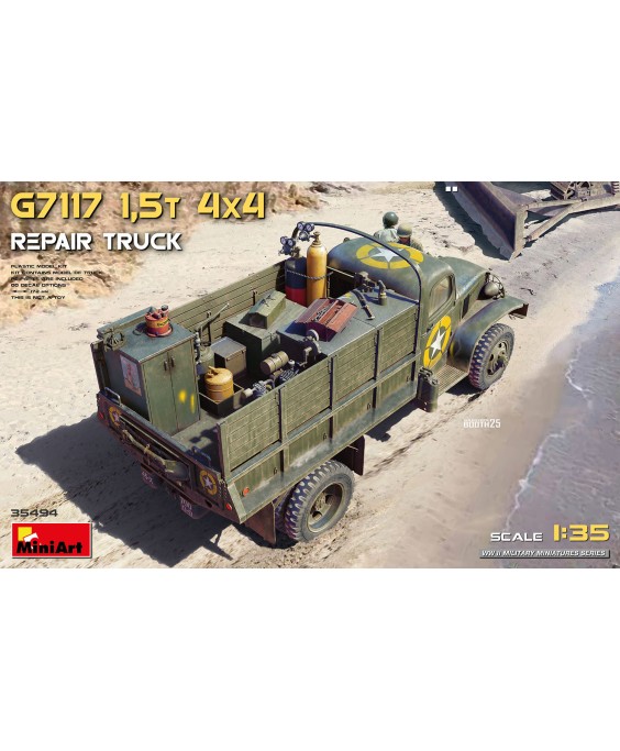 MiniArt G7117 1.5t 4×4 REPAIR TRUCK 1/35