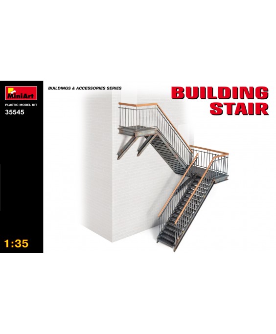 MiniArt Building stair 1/35