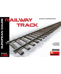 MiniArt RAILWAY TRACK. EUROPEAN GAUGE 1/35