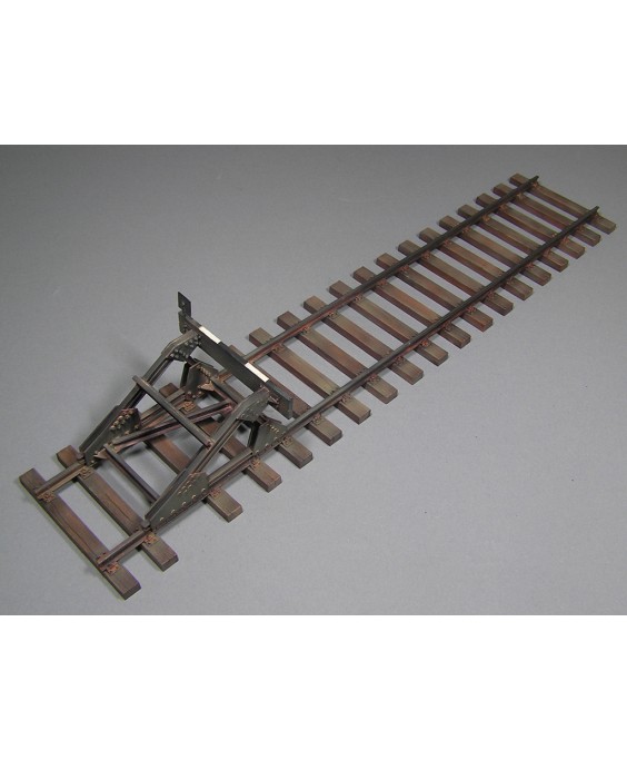 MiniArt RAILWAY TRACK w/ DEAD END. EUROPEAN GAUGE 1/35