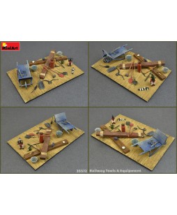 MiniArt RAILWAY TOOLS & EQUIPMENT 1/35