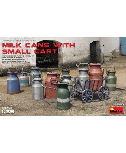 MiniArt MILK CANS WITH SMALL CART 1/35