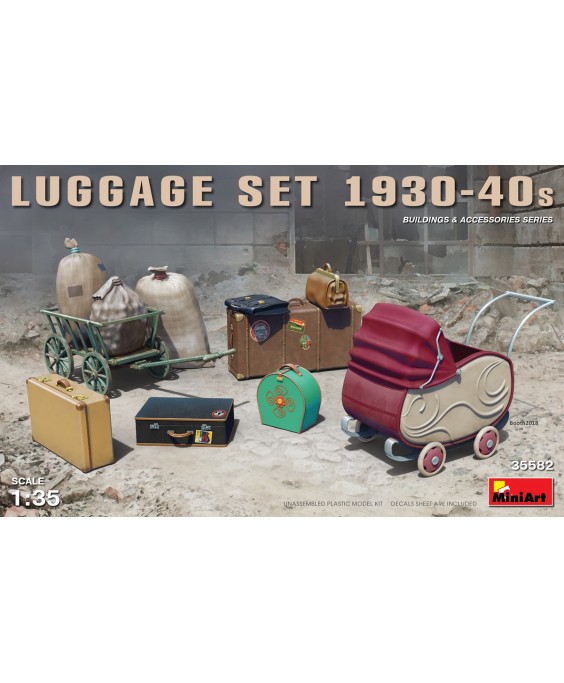 MiniArt LUGGAGE SET 1930-40s 1/35