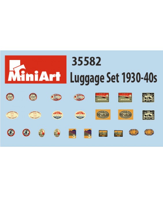 MiniArt LUGGAGE SET 1930-40s 1/35