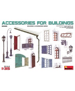 MiniArt ACCESSORIES FOR BUILDINGS 1/35