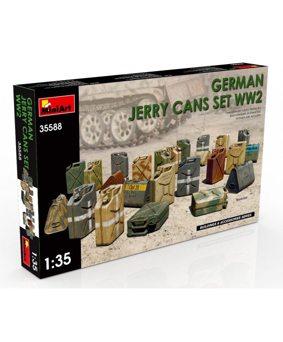 MiniArt GERMAN JERRY CANS SET WW2 1/35