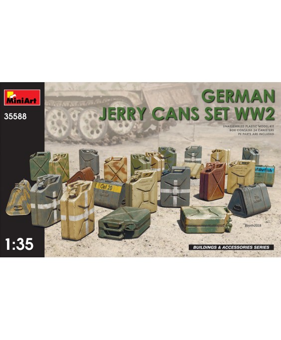 MiniArt GERMAN JERRY CANS SET WW2 1/35