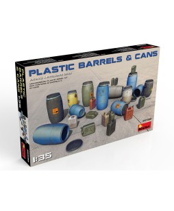 MiniArt PLASTIC BARRELS & CANS 1/35
