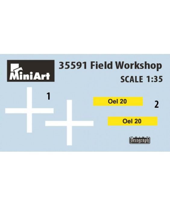 MiniArt modelis Field workshop 1/35