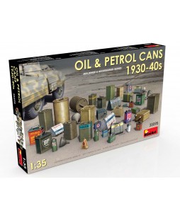 MiniArt modelis Oil, Petrol Cans 1930-40s 1/35