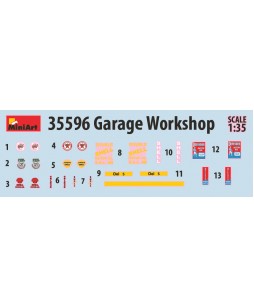 MiniArt  Garage Workshop 1/35