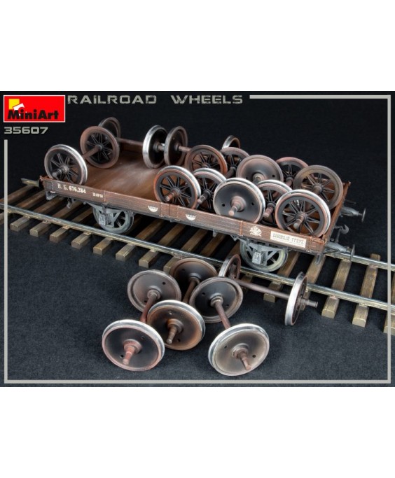 MiniArt modelis Railroad Wheels 1/35