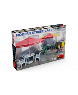 MiniArt modelis Modern Street Cafe 1/35