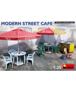 MiniArt modelis Modern Street Cafe 1/35