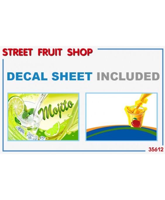 MiniArt modelis Street Fruit Shop 1/35