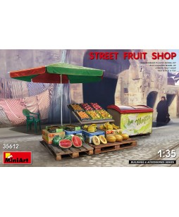 MiniArt modelis Street Fruit Shop 1/35