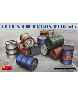 MiniArt Fuel Oil Drums 1930-50s 1/35