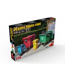 MiniArt Plastic trach cans 1/35