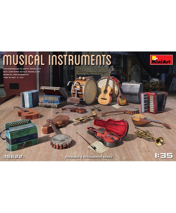 MiniArt MUSICAL INSTRUMENTS 1/35