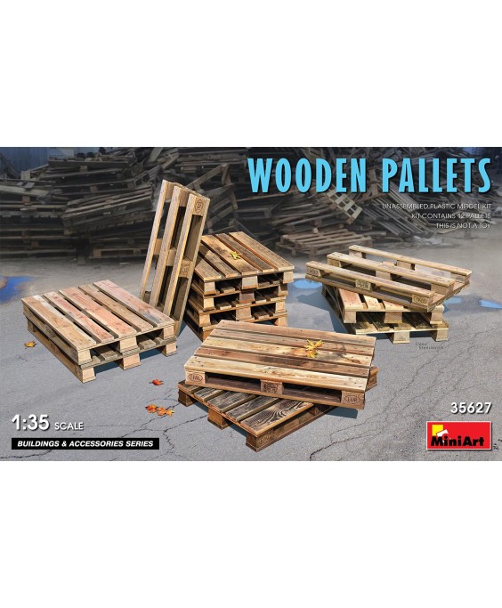 MiniArt WOODEN PALLETS 1/35