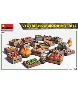 MiniArt  Vegetables & wooden crates 1/35