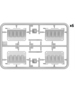 MiniArt Plastic Barrier set 1/35