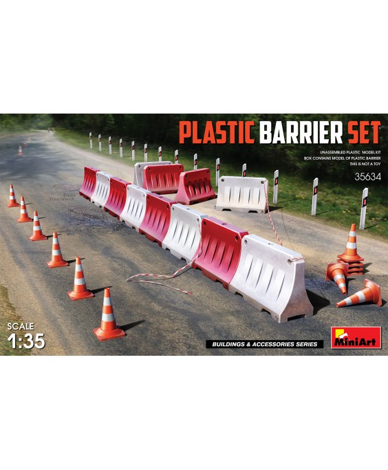 MiniArt Plastic Barrier set 1/35