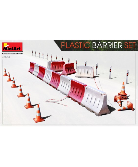 MiniArt Plastic Barrier set 1/35