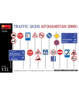 MiniArt Traffic signs Afghanistan 2000’s 1/35