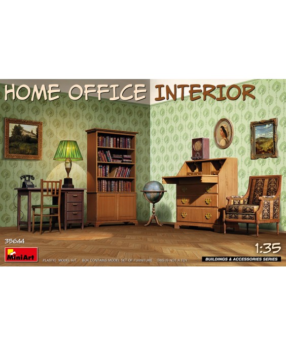 MiniArt HOME OFFICE INTERIOR 1/35