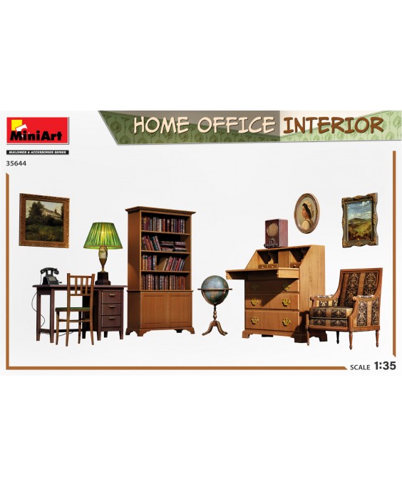 MiniArt HOME OFFICE INTERIOR 1/35