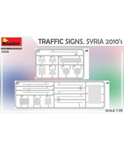 MiniArt Traffic Signs. Syria 2010s 1/35