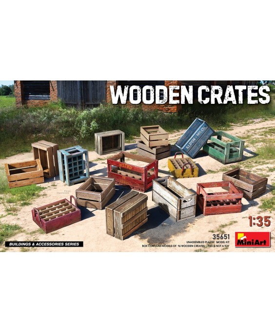 MiniArt WOODEN CRATES 1/35
