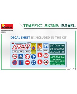 MiniArt Traffic signs.Israel 1/35