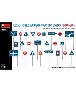 MiniArt CZECHOSLOVAKIAN TRAFFIC SIGNS 1930-40’s 1/35