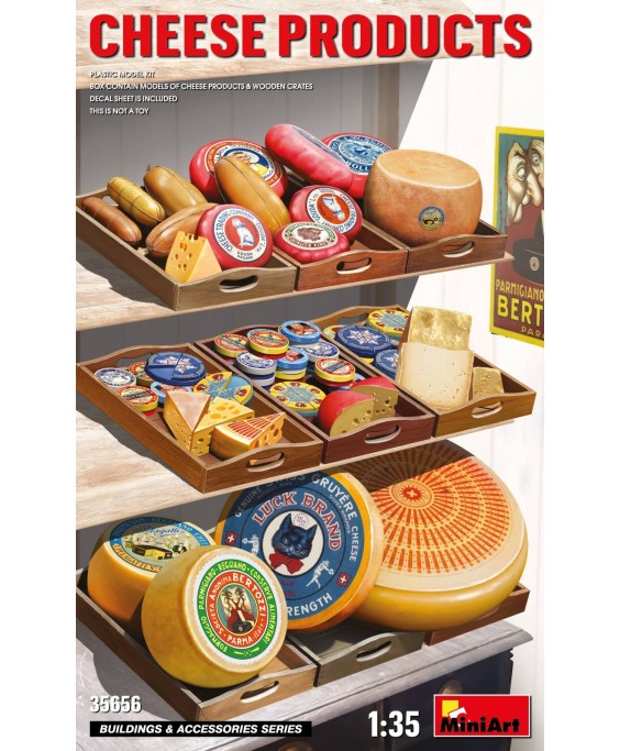 MiniArt CHEESE PRODUCTS 1/35