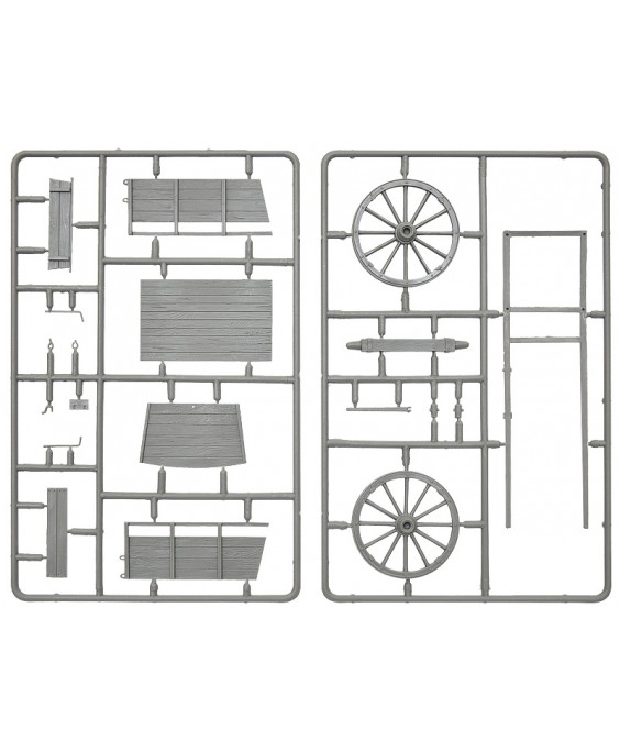 MiniArt FARM CART & VILLAGE ACCESSORIES 1/35