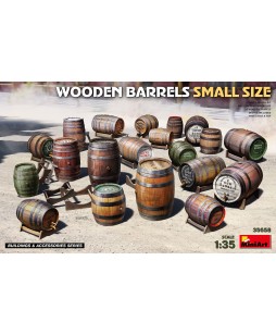 MiniArt WOODEN BARRELS SMALL SIZE 1/35