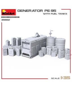 MiniArt GENERATOR PE-95 WITH FUEL TANKS 1/35