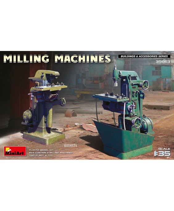 MiniArt MILLING MACHINES 1/35