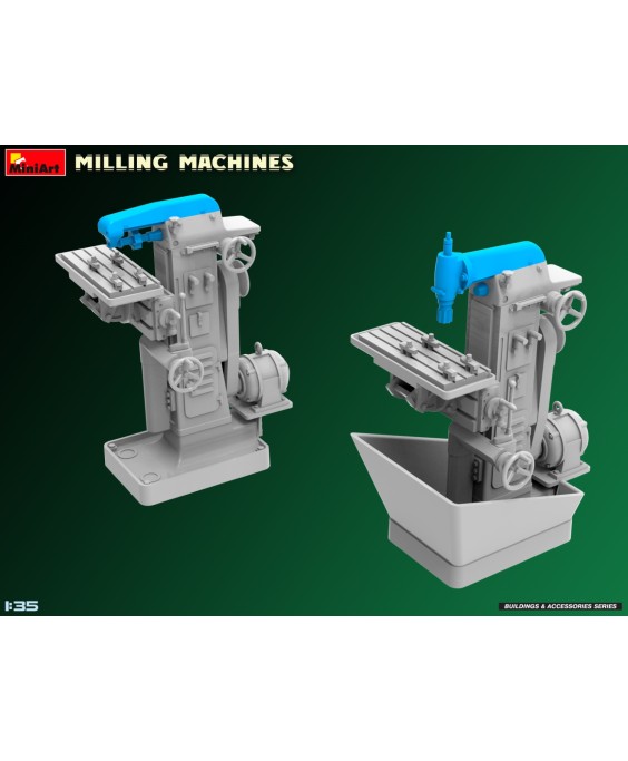 MiniArt MILLING MACHINES 1/35 MiniArt MILLING MACHINES 1/35