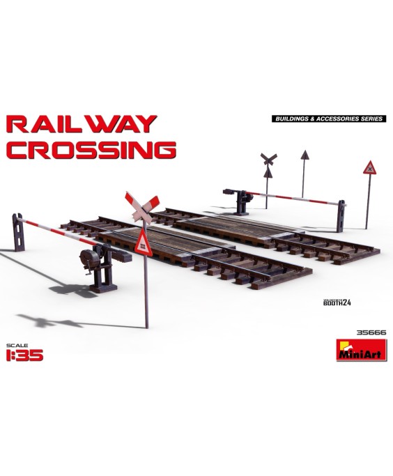 MiniArt Railway Crossing 1/35