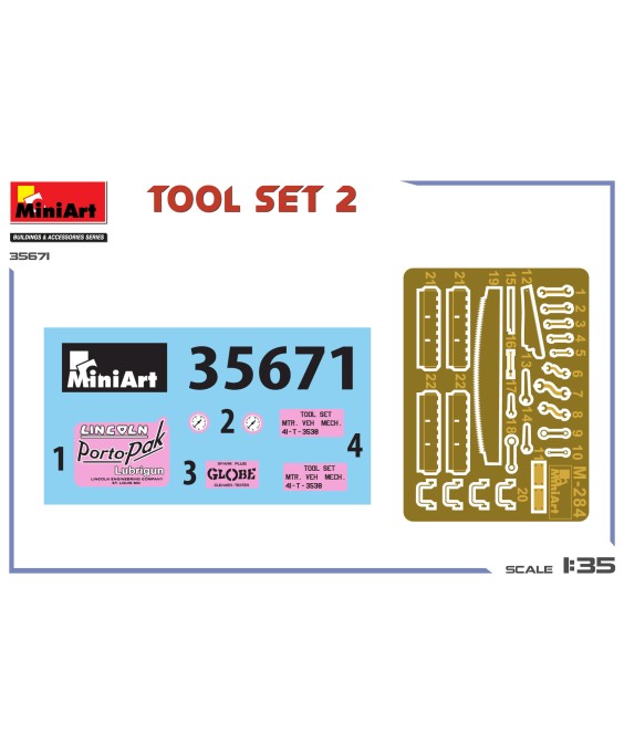 MiniArt TOOL SET #2 1/35