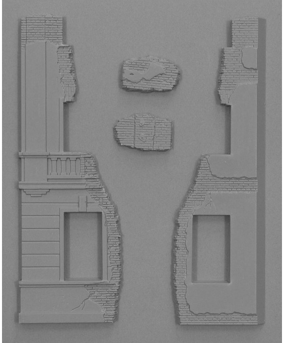 MiniArt Diorama with Ruined House1/35