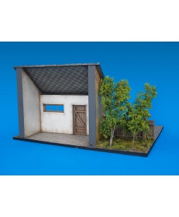 MiniArt DIORAMA WITH BARN 1/35
