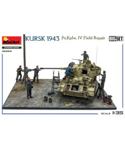 MiniArt KURSK 1943. Pz.Kpfw. IV Field Repair. BIG SET 1/35