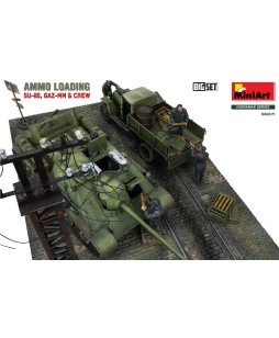 MiniArt AMMO LOADING. SU-85, GAZ-MM & CREW. BIG SET 1/35