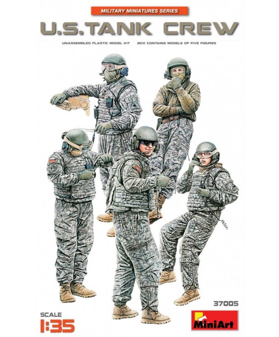 MiniArt modelis U.S. Tank Crew 1/35