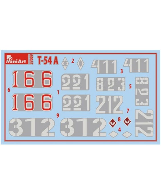 MiniArt modelis T-54A Interior Kit 1/35